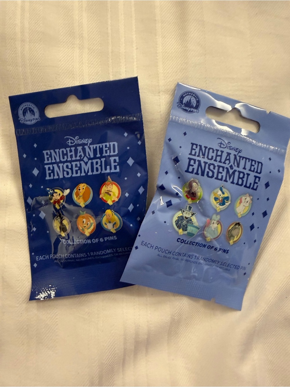 Disney Enchanted Ensemble 2 Collectible Pin Pouches